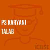 Ps Karyani Talab Primary School Logo