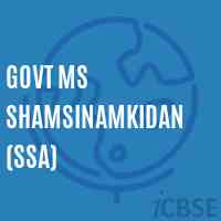 Govt Ms Shamsinamkidan (Ssa) Middle School Logo