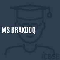 Ms Brakdoq Middle School Logo