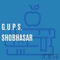 G.U.P.S. Shobhasar Primary School Logo