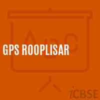 Gps Rooplisar Primary School Logo