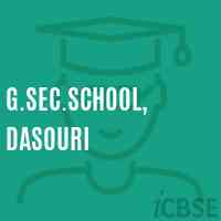 G.Sec.School, Dasouri Logo