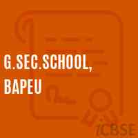 G.Sec.School, Bapeu Logo