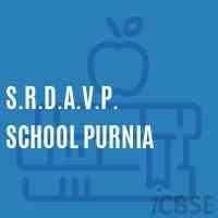 S.R.D.A.V.P. School Purnia Logo