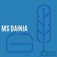 Ms Dainia Middle School Logo