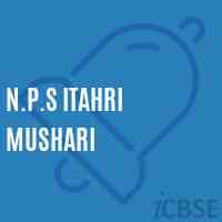 N.P.S Itahri Mushari Primary School Logo