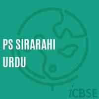 Ps Sirarahi Urdu Middle School Logo