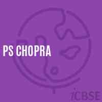 Ps Chopra Primary School Logo
