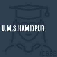 U.M.S.Hamidpur Middle School Logo