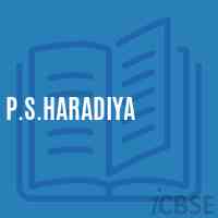 P.S.Haradiya Primary School Logo