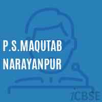 P.S.Maqutab Narayanpur Primary School Logo