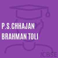 P.S.Chhajan Brahman Toli Primary School Logo