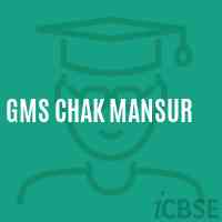 Gms Chak Mansur Middle School Logo