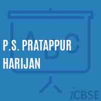 P.S. Pratappur Harijan Primary School Logo