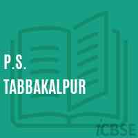 P.S. Tabbakalpur Primary School Logo