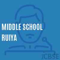 Middle School Ruiya Logo