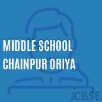Middle School Chainpur Oriya Logo