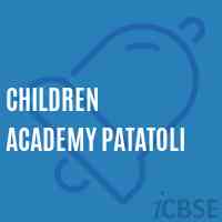 Children Academy Patatoli Primary School Logo