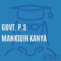 Govt. P.S. Mankidih Kanya Primary School Logo