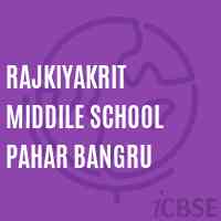 Rajkiyakrit Middile School Pahar Bangru Logo