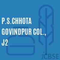 P.S.Chhota Govindpur Col., J2 Primary School Logo