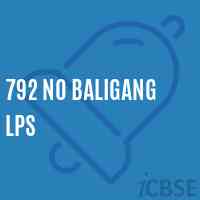 792 No Baligang Lps Primary School Logo