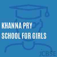 Khanna Pry School For Girls Logo