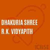 Dhakuria Shree R.K. Vidyapith Primary School Logo