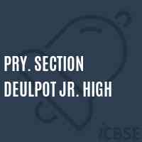 Pry. Section Deulpot Jr. High Primary School Logo