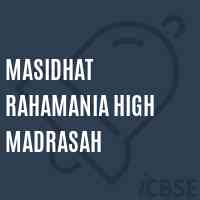 Masidhat Rahamania High Madrasah School Logo