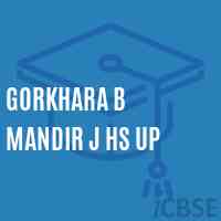 Gorkhara B Mandir J Hs Up Secondary School Logo