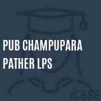 Pub Champupara Pather Lps Primary School Logo