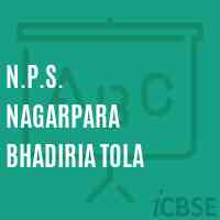 N.P.S. Nagarpara Bhadiria Tola Primary School Logo