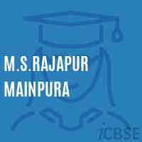 M.S.Rajapur Mainpura Middle School Logo