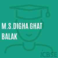 M.S.Digha Ghat Balak Middle School Logo