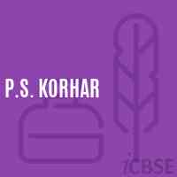 P.S. Korhar Middle School Logo