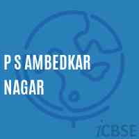 P S Ambedkar Nagar Primary School Logo