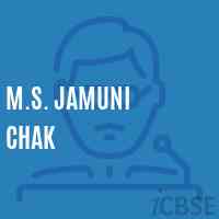 M.S. Jamuni Chak Middle School Logo
