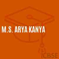 M.S. Arya Kanya Middle School Logo