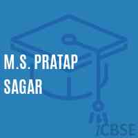 M.S. Pratap Sagar Middle School Logo