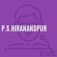 P.S.Hiranandpur Middle School Logo