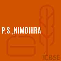 P.S.,Nimdihra Primary School Logo