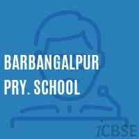 Barbangalpur Pry. School Logo