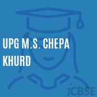 Upg M.S. Chepa Khurd Middle School Logo