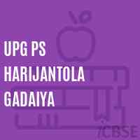 Upg Ps Harijantola Gadaiya Primary School Logo