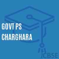 Govt Ps Charghara Primary School Logo