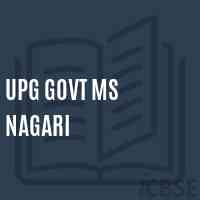 Upg Govt Ms Nagari Middle School Logo