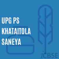 Upg Ps Khataitola Saneya Primary School Logo