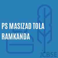 Ps Masizad Tola Ramkanda Primary School Logo