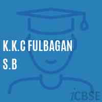 K.K.C Fulbagan S.B Middle School Logo